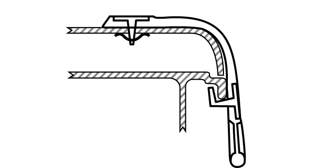 A scheme of the way BinStrap is mounted