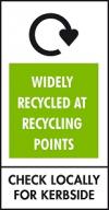 Kerbside/Curbside Recycle Symbol UK